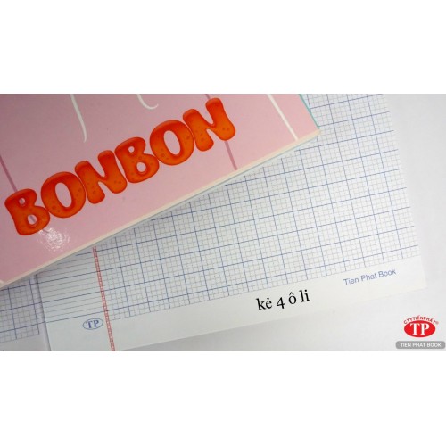 Tập Bonbon 4 ô ly 96 trang